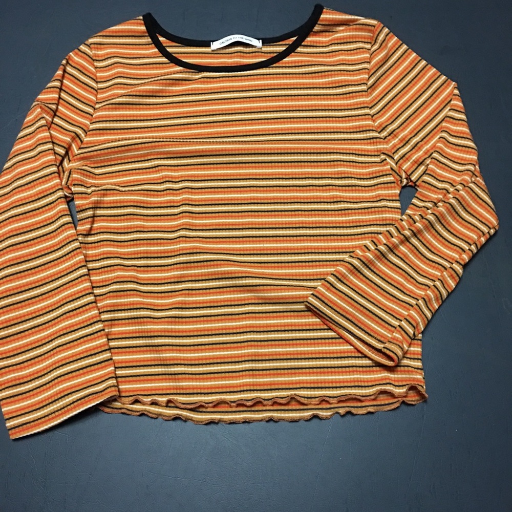 Stripped Romwe top